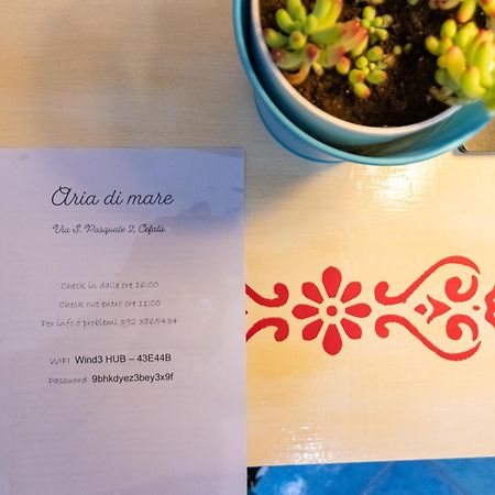 Aria Di Mare Rooms Cefalù Buitenkant foto